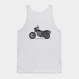 CM400T Motorcycle Sketch Art Tank Top